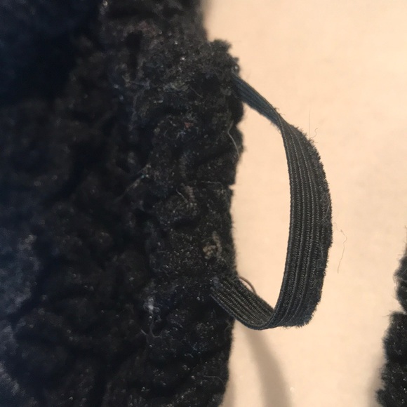 “PERSIAN LAMB” Vintage Black Vintage Button Jacket with Faux Fur Collar. - Picture 9 of 15